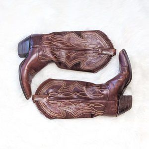 Vintage Dan Post Leather Boots